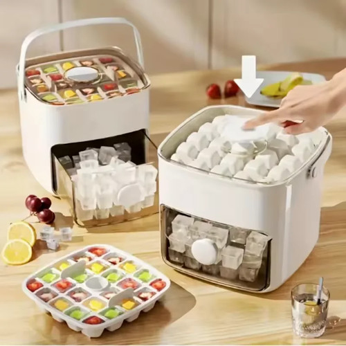 Cube ice maker with - 50-cube,