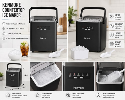 Kenmore countertop ice maker - kenmore,
