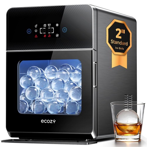 Ecozy clear ice ball maker - ball,